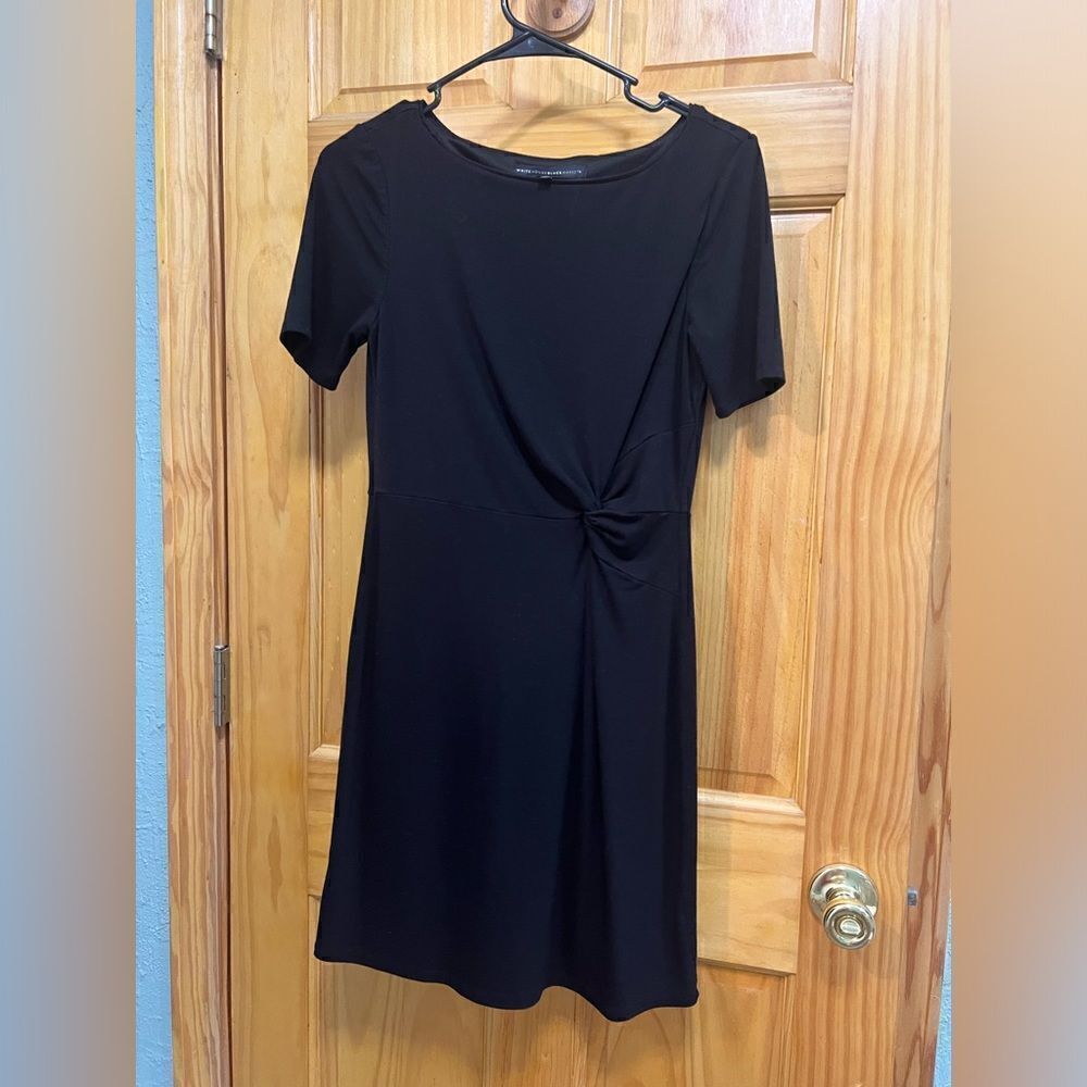 White House Black Market size XS black above the knee dress